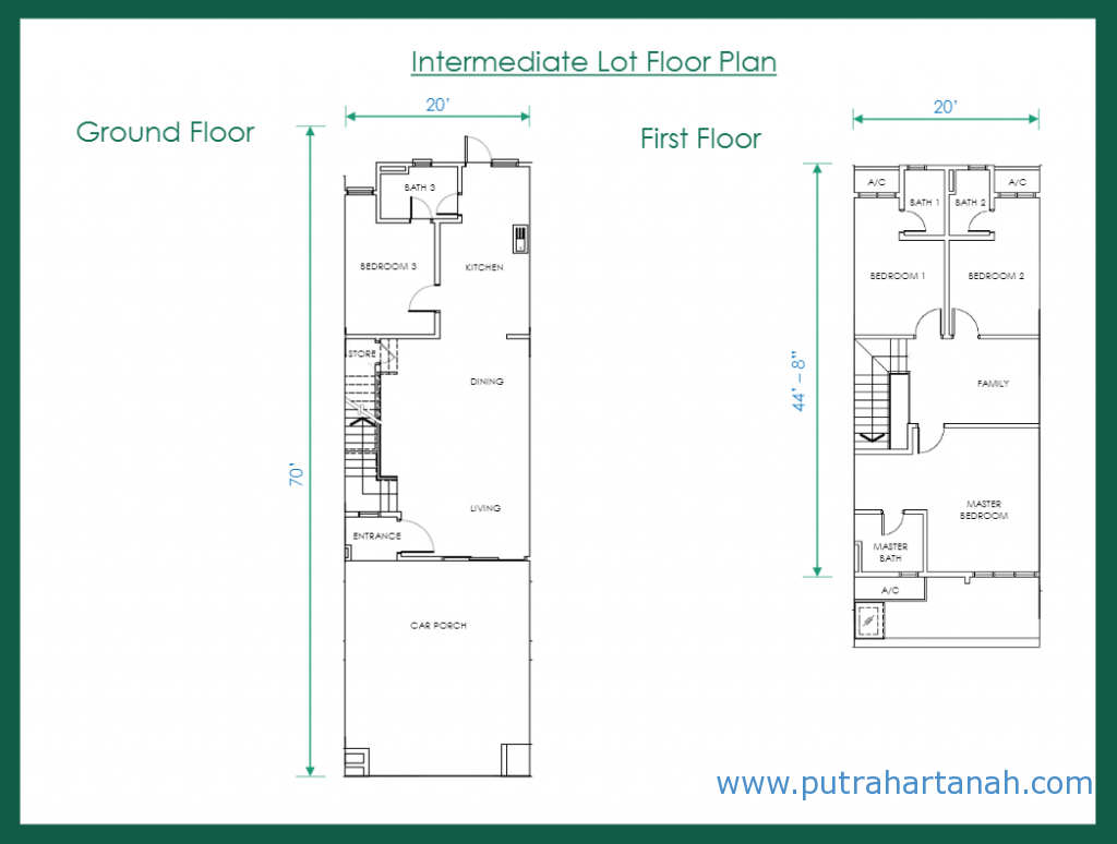 Floor Plan - Salak Perdana - Greenwoods