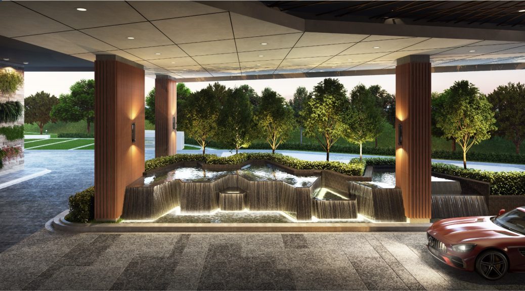 Arrival Water Feature @ Ground Floor